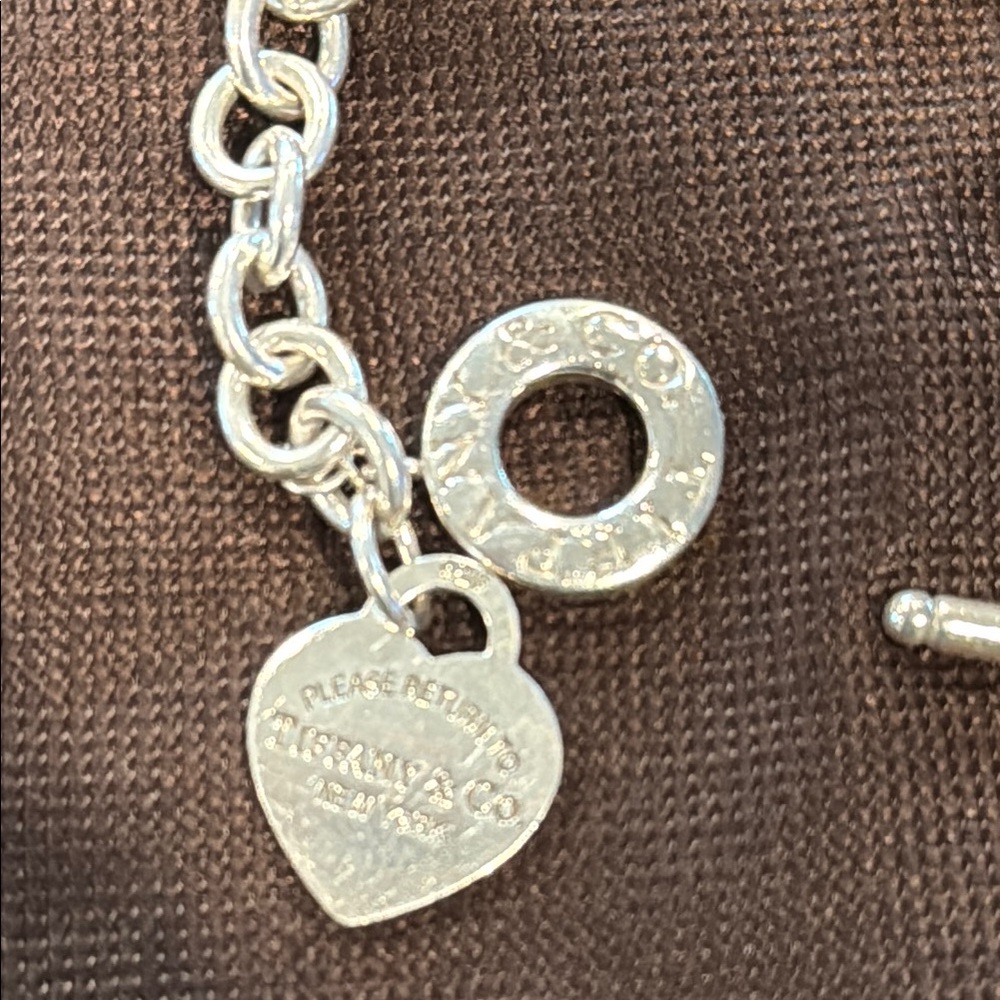 Tiffany & Co. Silver Cable Link Bracelet - Picture 2 of 7
